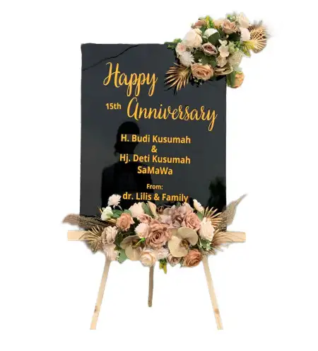 Papan Bunga Akrilik Muara Tembesi